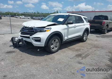 2022 Ford Explorer Xlt из США, поврежденный, VIN 1FMSK7DH4NGB05338